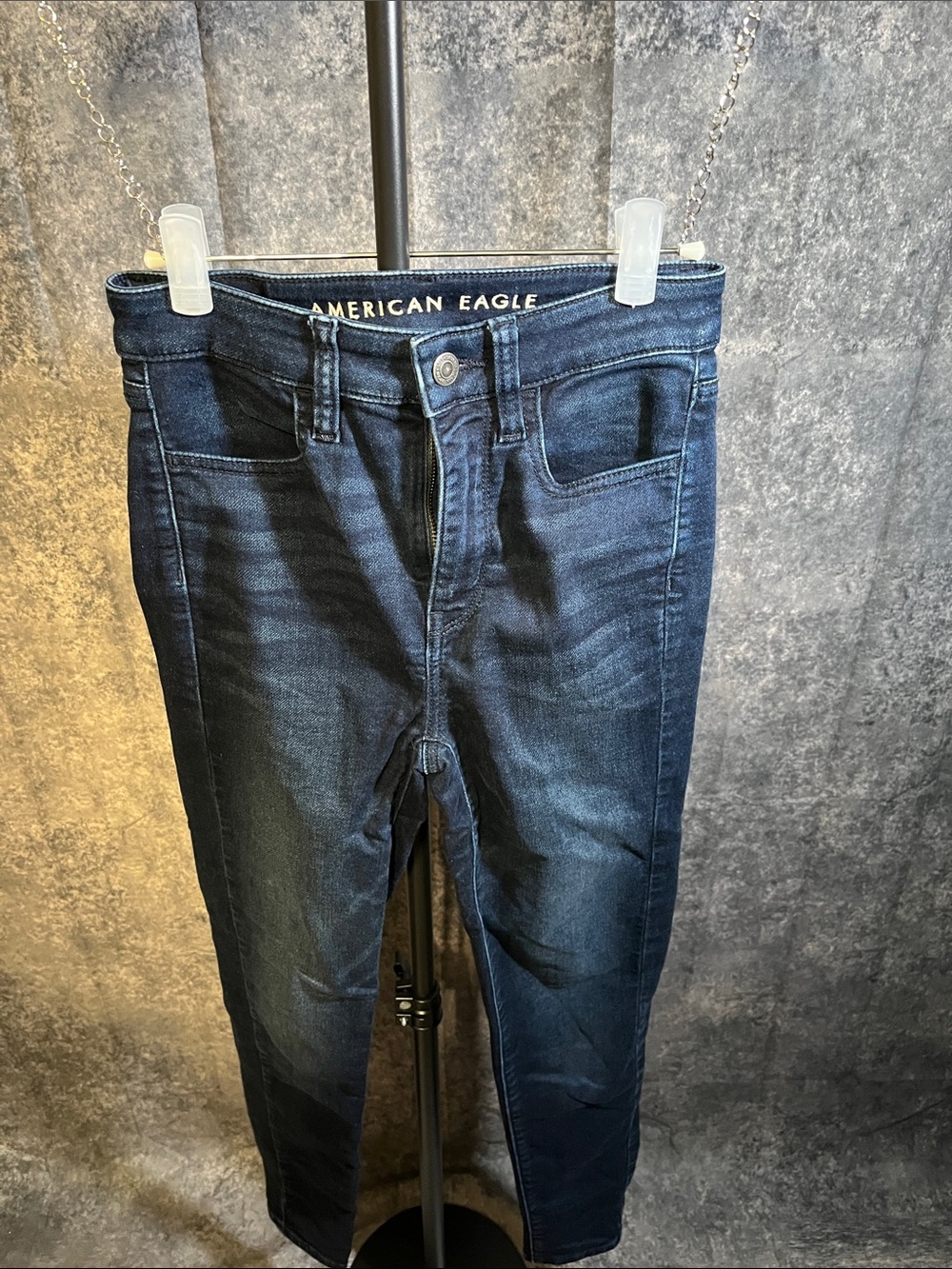 American Eagle Outfitters Women's Skinny Dark Indigo Jeans